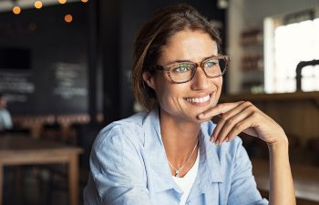 Portrait of beautiful mature-woman